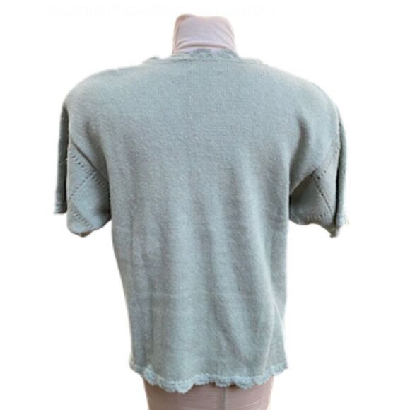 Colter Bay International Vintage Sweater Sz. L Hand Loomed Floral Grandma - Picture 6 of 16